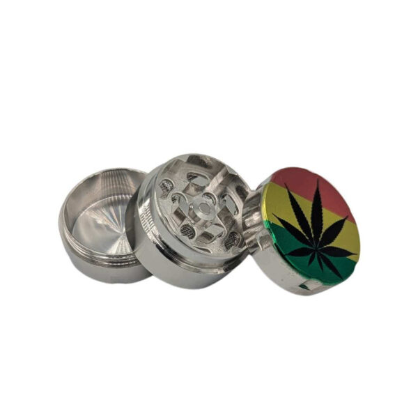 Grinder Zinc 30 mm | 3 Partes | 9 Diseños Variados - Imagen 3