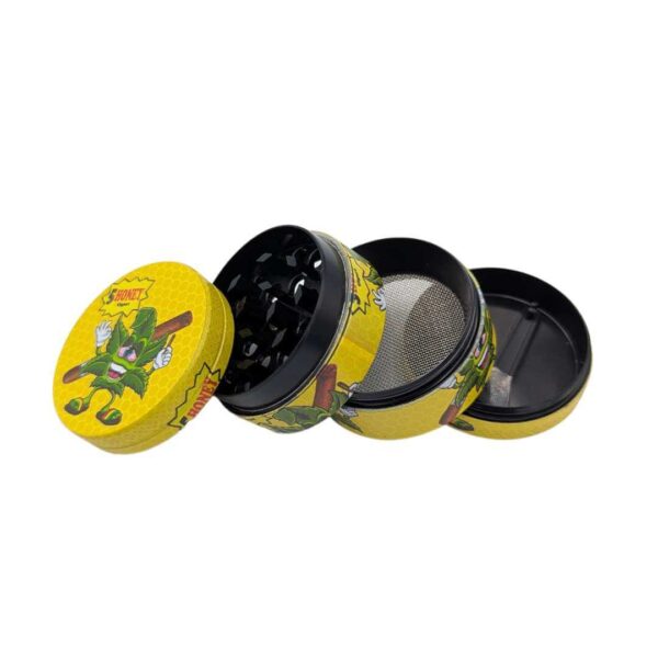 Grinder Zinc 40 mm | 4 Partes | Diseños Divertidos - Imagen 2