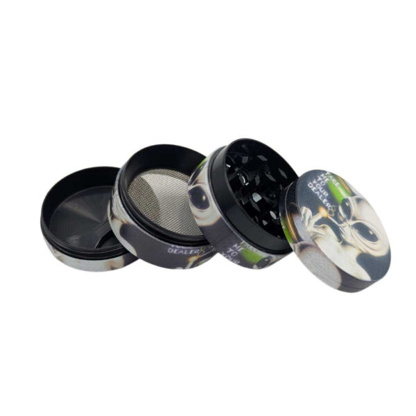 Grinder Zinc 40 mm | 4 Partes | Aliens - Imagen 2