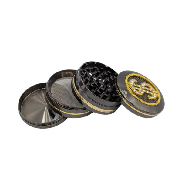 Grinder Zinc 62 mm | 4 Partes |  Diseño de Lujo | 3 Modelos - Imagen 2