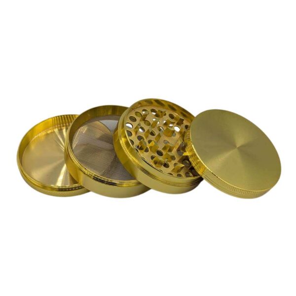 Grinder Zinc 75 mm | 4 Partes | Varios Colores Metálicos - Imagen 2