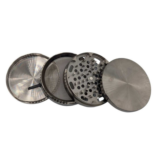 Grinder Zinc 100 mm | 4 Partes | Gigante | Alta Capacidad - Imagen 2