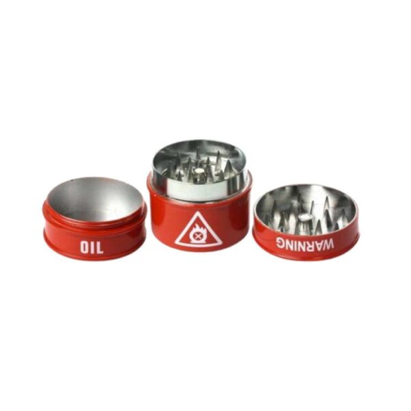 Grinder Camuflado 44 mm | 3 partes | Barril de Aceite - Imagen 2