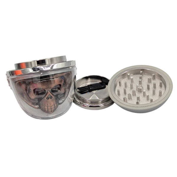 Grinder Camuflado 73 mm | 3 partes | Calavera Astronauta - Imagen 2