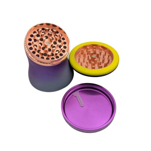 Grinder Camuflado 80 mm | 3 partes | Honguito Metalico - Imagen 3
