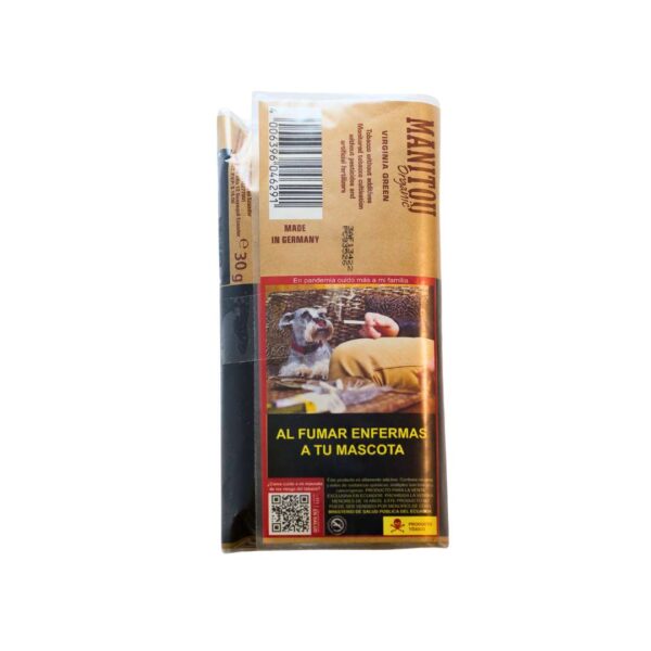 Tabaco de liar Manitou Organic 30g - Imagen 2