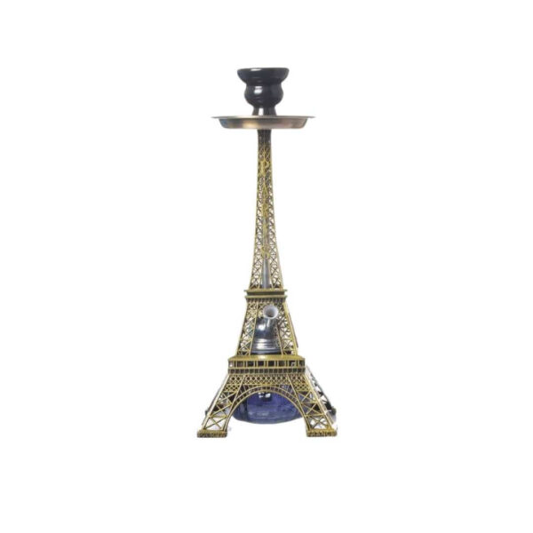 Hookah Torre Eiffel 40cm con 2 Mangueras – Diseño Estilo París - Imagen 3