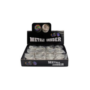 Grinder Zinc 30 mm | 3 Partes | Plateado