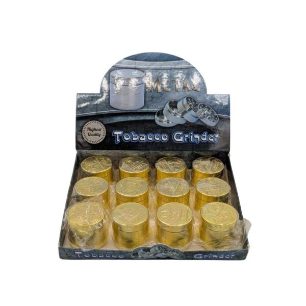 Grinder Zinc 40 mm | 4 Partes | Dorado - Imagen 3