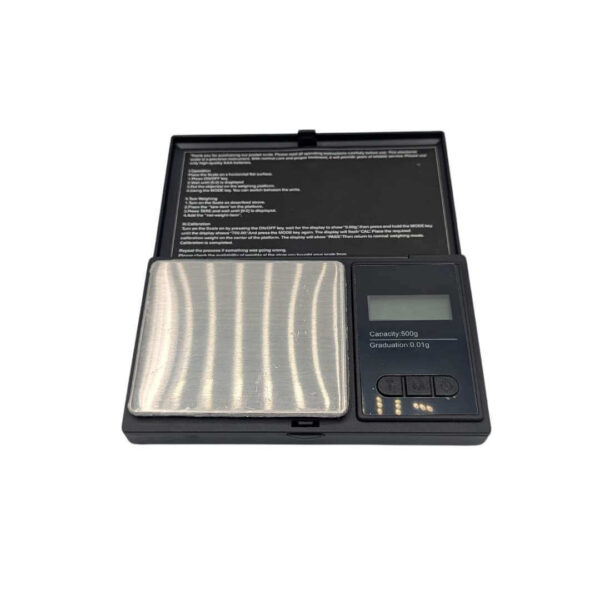 Balanza Digital de Precisión 500g - Compacta y Portátil - Imagen 3