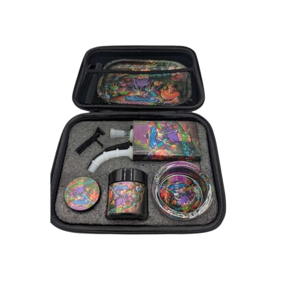 Kit Bong Vidrio Lata con Accesorios - Imagen 2