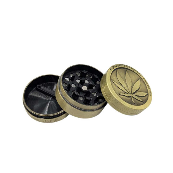 Grinder Zinc 40 mm | 3 Partes | Cannabis Jerry - Imagen 3