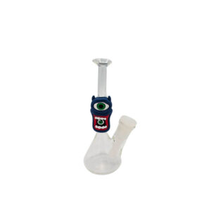 Bong Vidrio con Silicona Monstruo con Ojo en la Boca