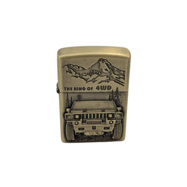Encendedores Tipo Zippo “King of 4WD” – 4 modelos Off-Road