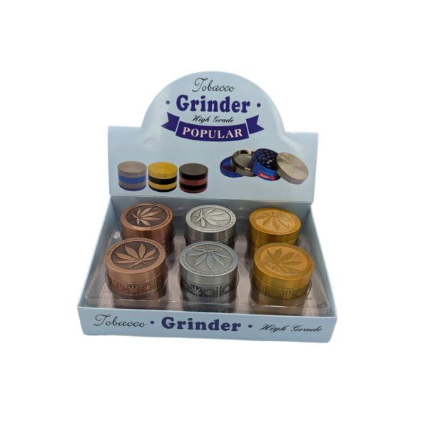 Grinder Zinc 40 mm | 3 Partes | Cannabis Jerry - Imagen 2