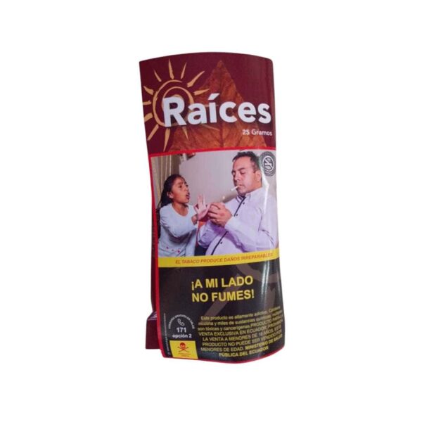 Tabaco de liar Raíces 25g | Sabor ecuatoriano auténtico