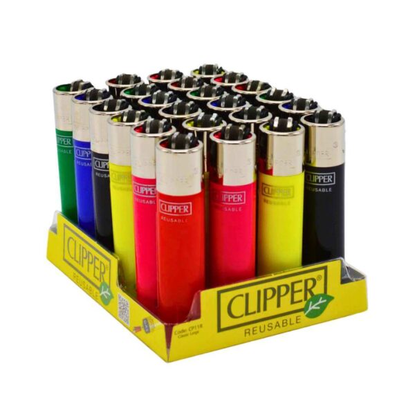Clipper Classic Pocket | Encendedor Recargable en Colores Surtidos