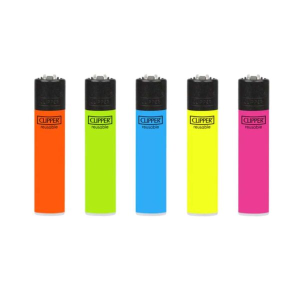 Clipper Classic Fluo | Encendedor Fluorescente Reutilizable