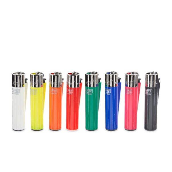 Clipper Classic Solid | Encendedor Reutilizable en Colores Básicos