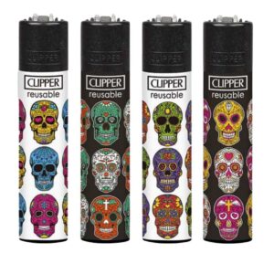 Clipper Calaveras Sugar Skull | Encendedor Reutilizable