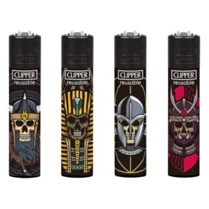 Clipper Guerreros Calaveras | Encendedores Reutilizables
