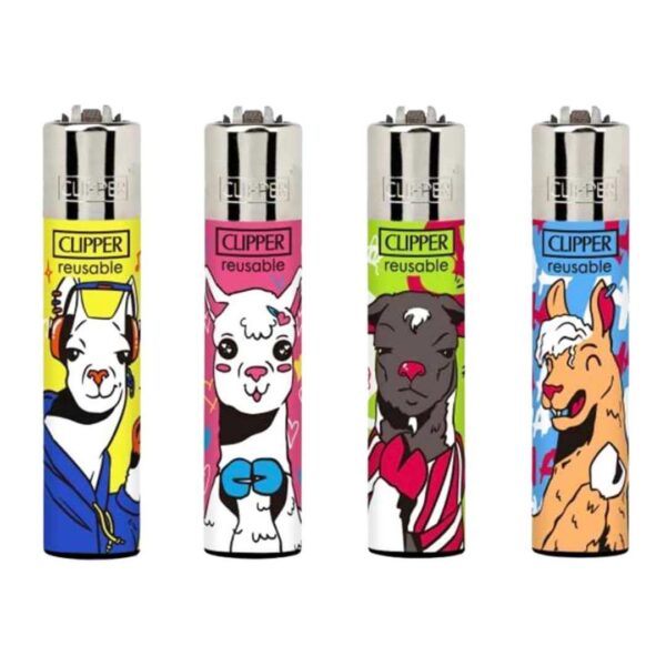 Clipper Llama Cartoon | Encendedor Reutilizable