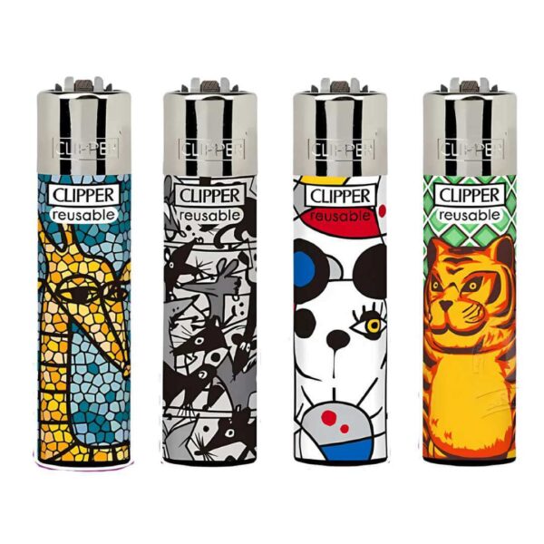 Clipper Arte Moderno | Encendedores Reutilizables
