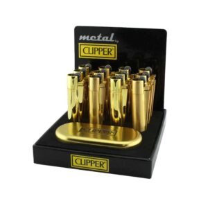 Clipper Metal Dorado con Estuche | Edición de Lujo