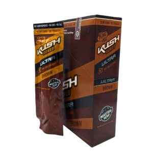 Kush Herbal Wraps Conical- Brown