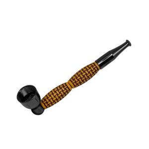 Pipa Metálica con Madera | 10.5 cm + Mallas