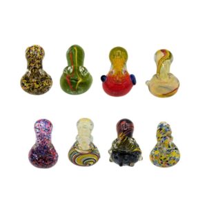 Pipa de Vidrio Multicolor | 5-6 cm
