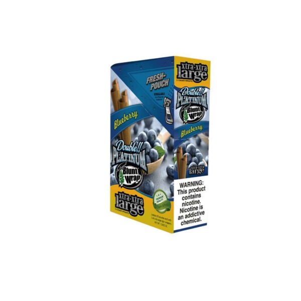 Blunt Wrap Double Platinum XXL | Blueberry