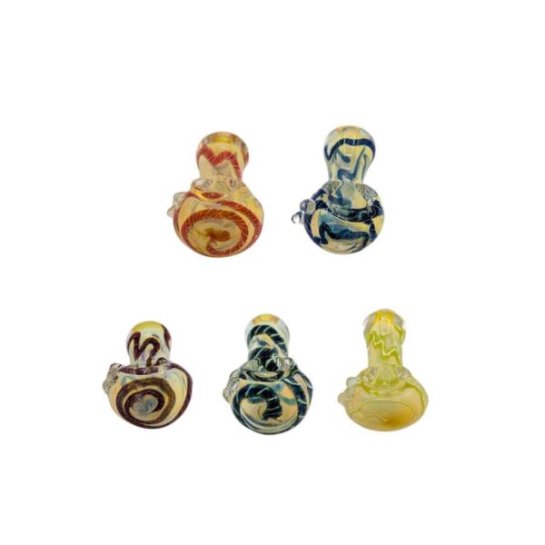 Pipa de Vidrio Multicolor | 5-6 cm