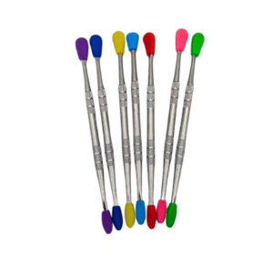 Dabber Metálico 12cm Punta de Silicona | Herramienta para Wax