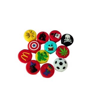 Frasco de Silicona 6ml con Diseños Divertidos