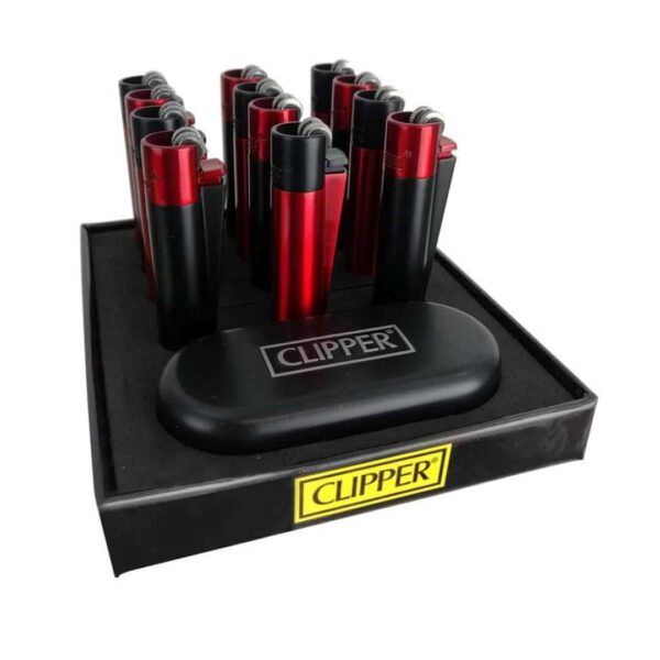 Clipper Metal Lava | Encendedor Clipper Metálico Reutilizable