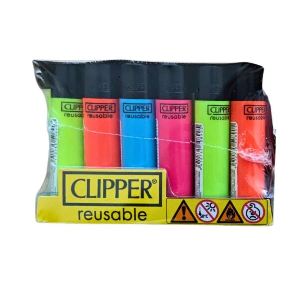 Clipper Classic Fluo | Encendedor Fluorescente Reutilizable - Imagen 2