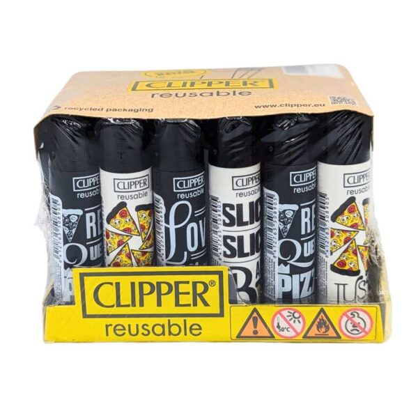 Clipper Pizza Lovers | Encendedor Reutilizable - Imagen 2