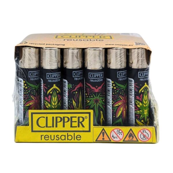 Clipper Jamaica Vibes – Encendedores Recargables - Imagen 2