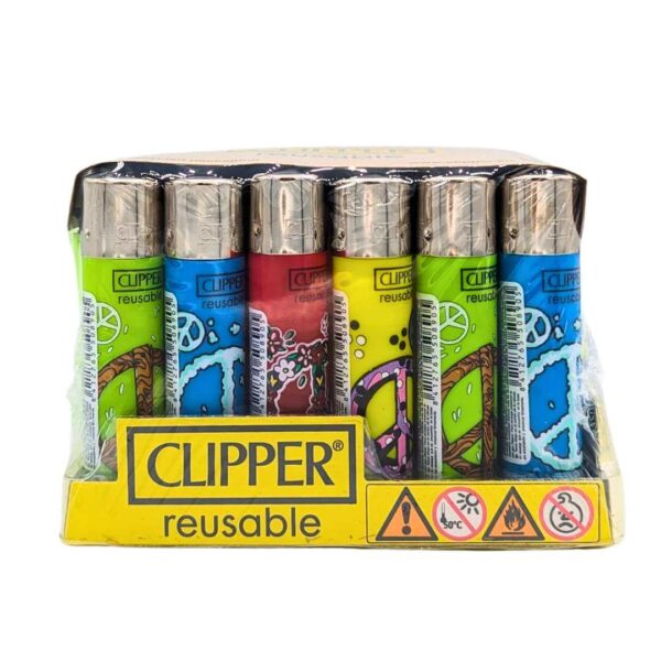 Clipper Peace & Love | Encendedor Recargable - Imagen 2