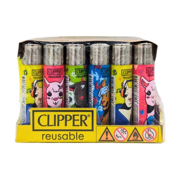 Clipper Llama Cartoon | Encendedor Reutilizable - Imagen 2