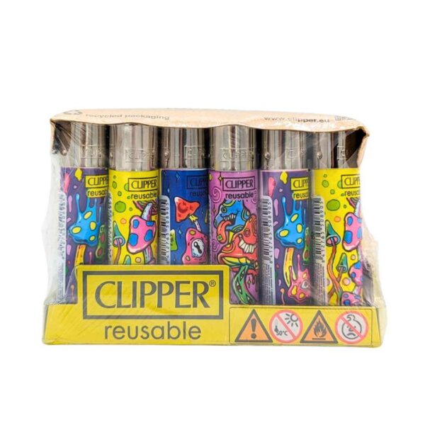 Clipper Hongos Psicodélicos | Encendedores Reutilizables - Imagen 2