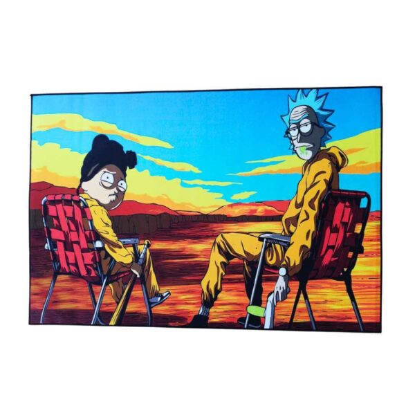 Alfombrillas Rick and Morty 80x120 cm | Poliéster