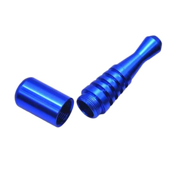 Pipa de Metal | 14 cm | Diseño Ergonómico | 7 Colores - Imagen 2