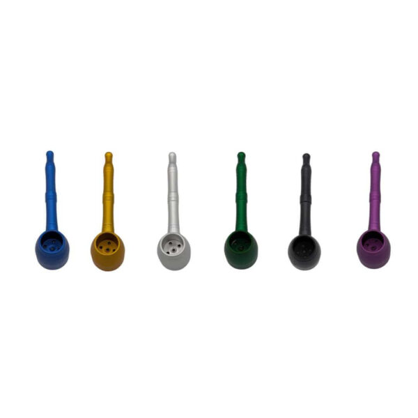 Pipa de Metal Grande | 12.7 cm | Varios Colores - Imagen 2