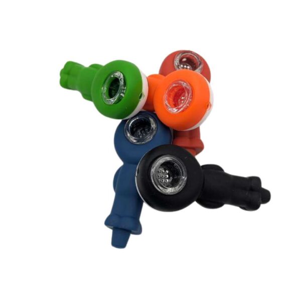 Pipa de Silicona Jack | 11cm | 5 colores - Imagen 2