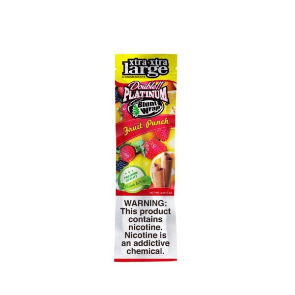 Blunt Wrap Double Platinum XXL | Fruit Punch - Imagen 2