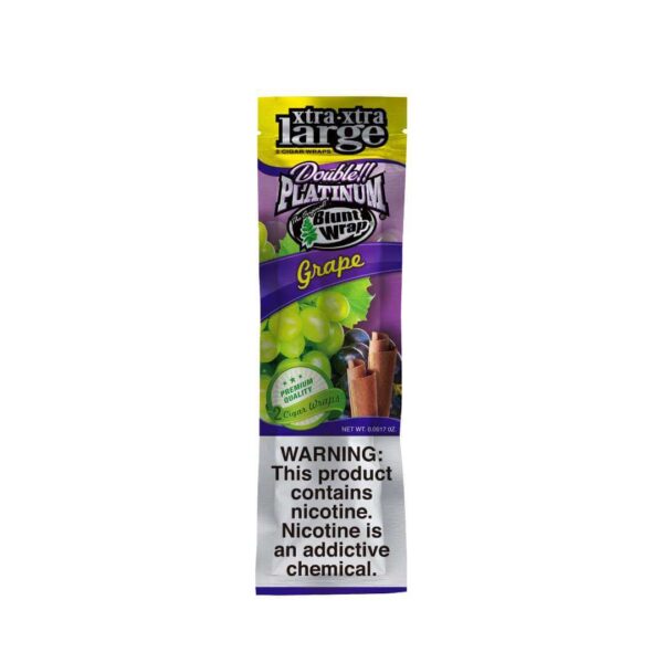 Blunt Wrap Double Platinum XXL | Grape - Imagen 2