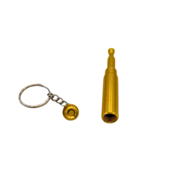 Pipa Bala Metálica | 7.5 cm | Diseño Compacto y Portátil - Imagen 3