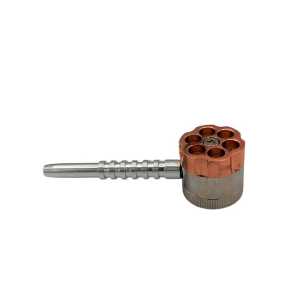 Pipa con Grinder Integrado | 13 cm | Funcional y Resistente - Imagen 2